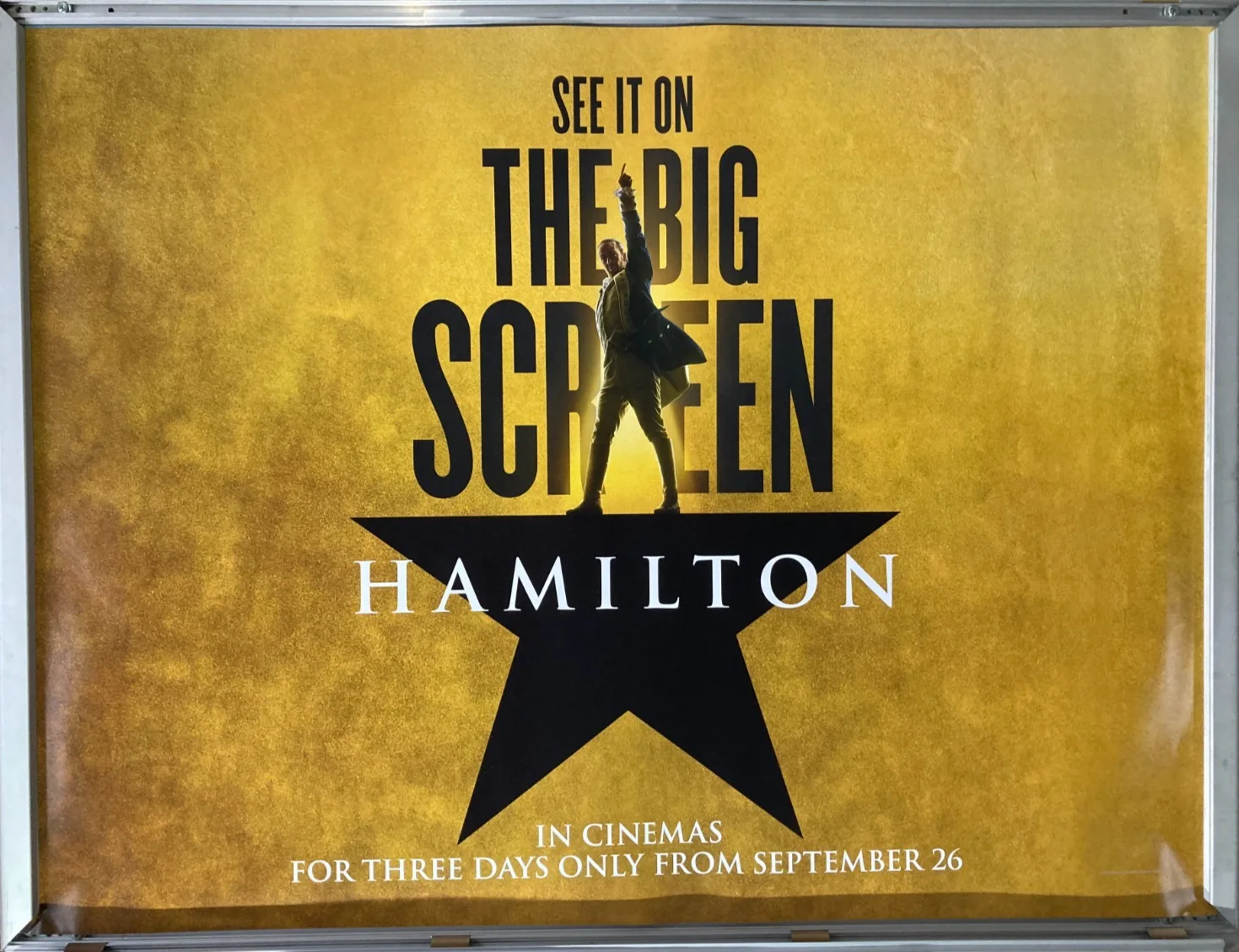 Cinema Poster: HAMILTON 2025 (Quad) Lin-Manuel Miranda Renée Elise Goldsberry, изображение 2