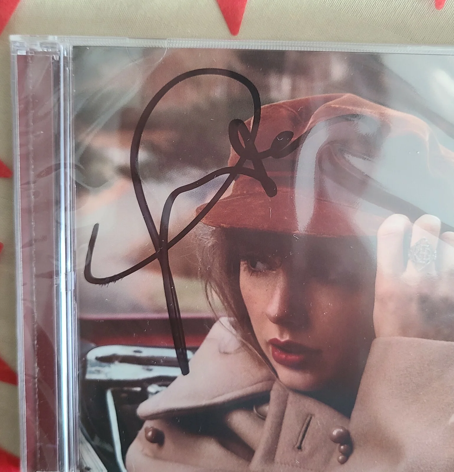 Taylor Swift RED Taylor’s Version CD - Signed / Autographed, image 2