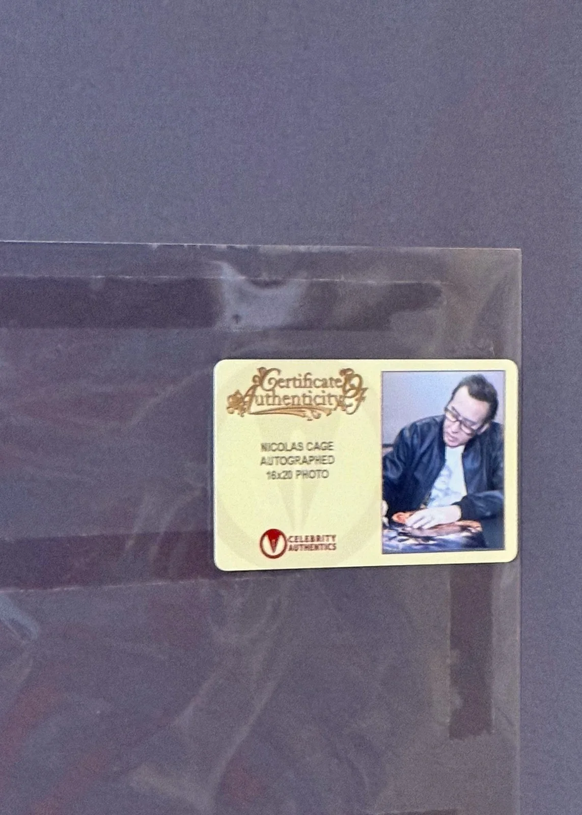 Nicolas Cage — Nicolas Cage autograph signed 16 x 20 poster - Ghost Rider Movie - Framed !!, изображение 5