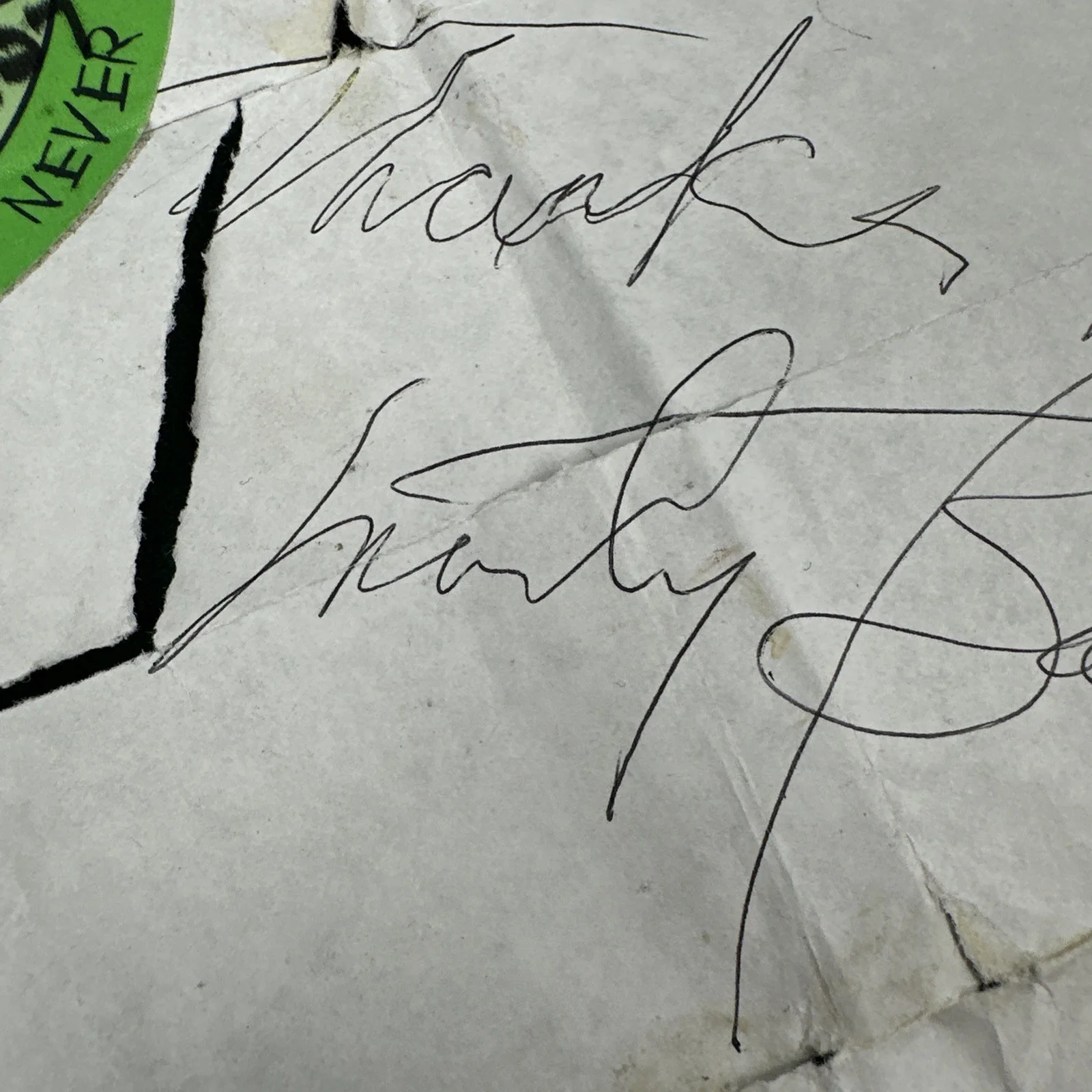 Marty Balin Autograph Jefferson Starship House of Blues LV Aftershow Pass, изображение 4
