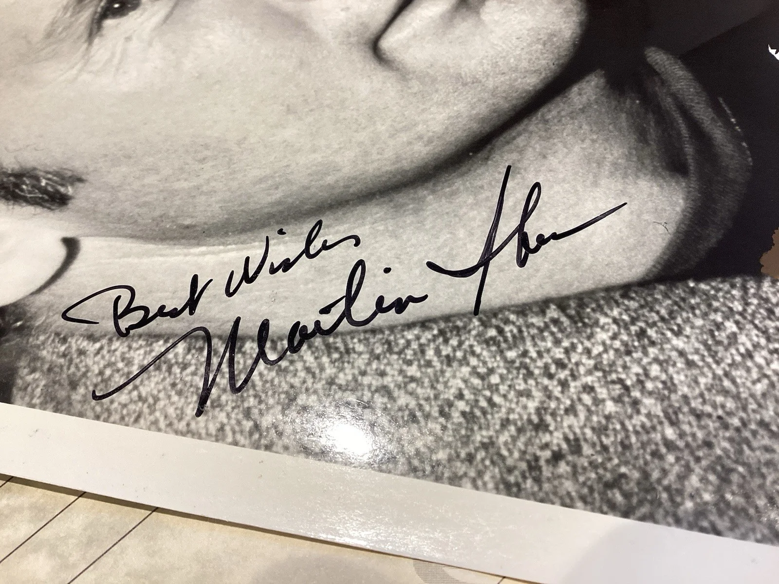 Original Actor MARTIN SHEEN Hand Signed B&W Photograph 8x10” w/ coa, изображение 3