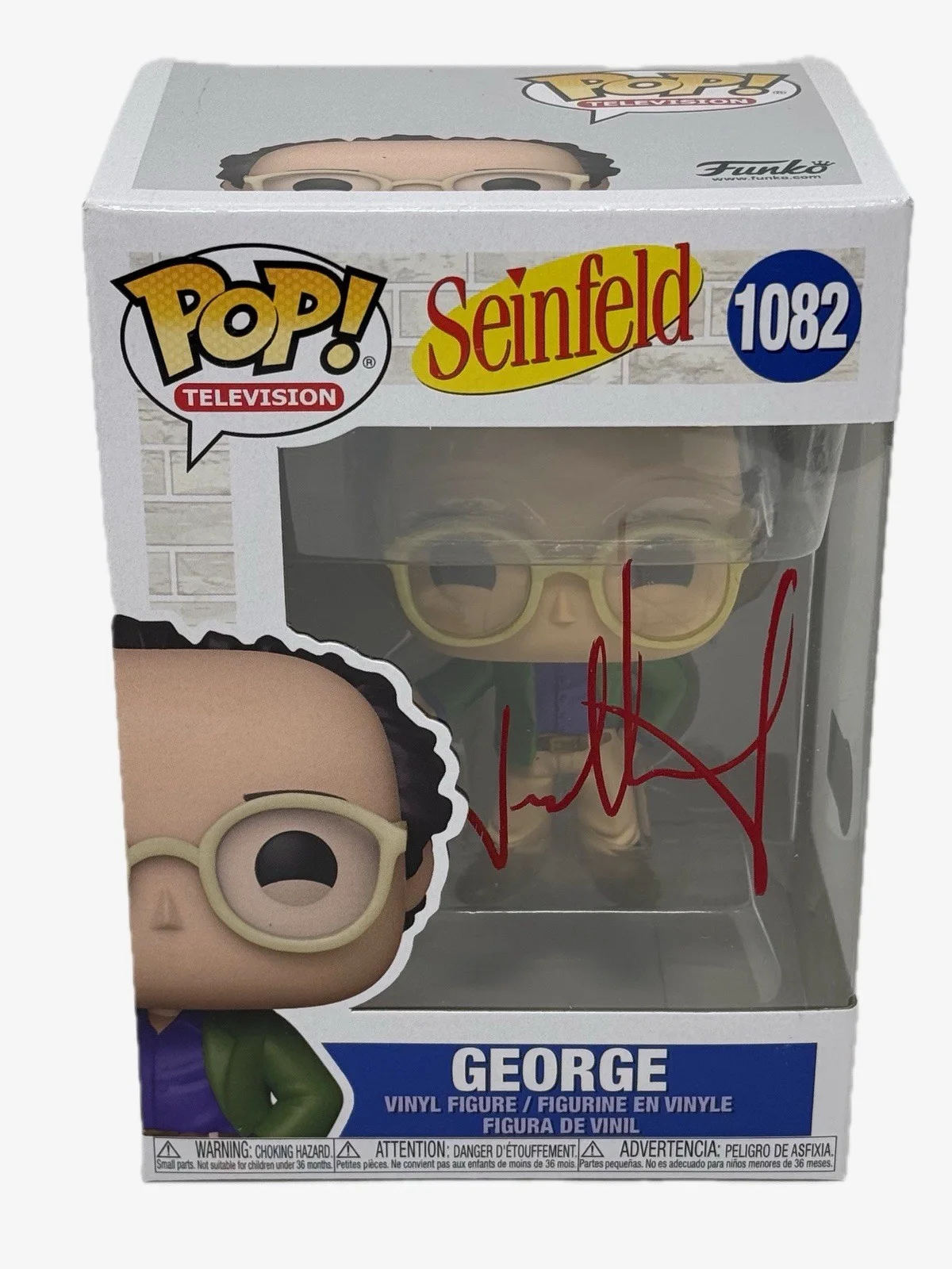 Jason Alexander — Jason Alexander Signed Seinfeld George Costanza Funko Pop Autograph Beckett COA