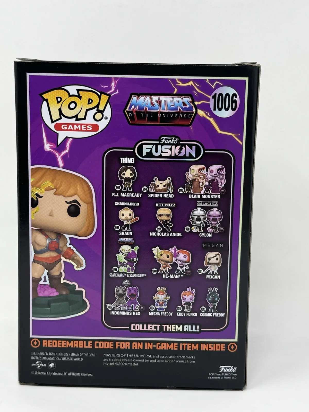 Dolph Lundgren — Dolph Lundgren Signed He-Man Funko Pop Masters of The Universe 1006 Beckett COA, изображение 3