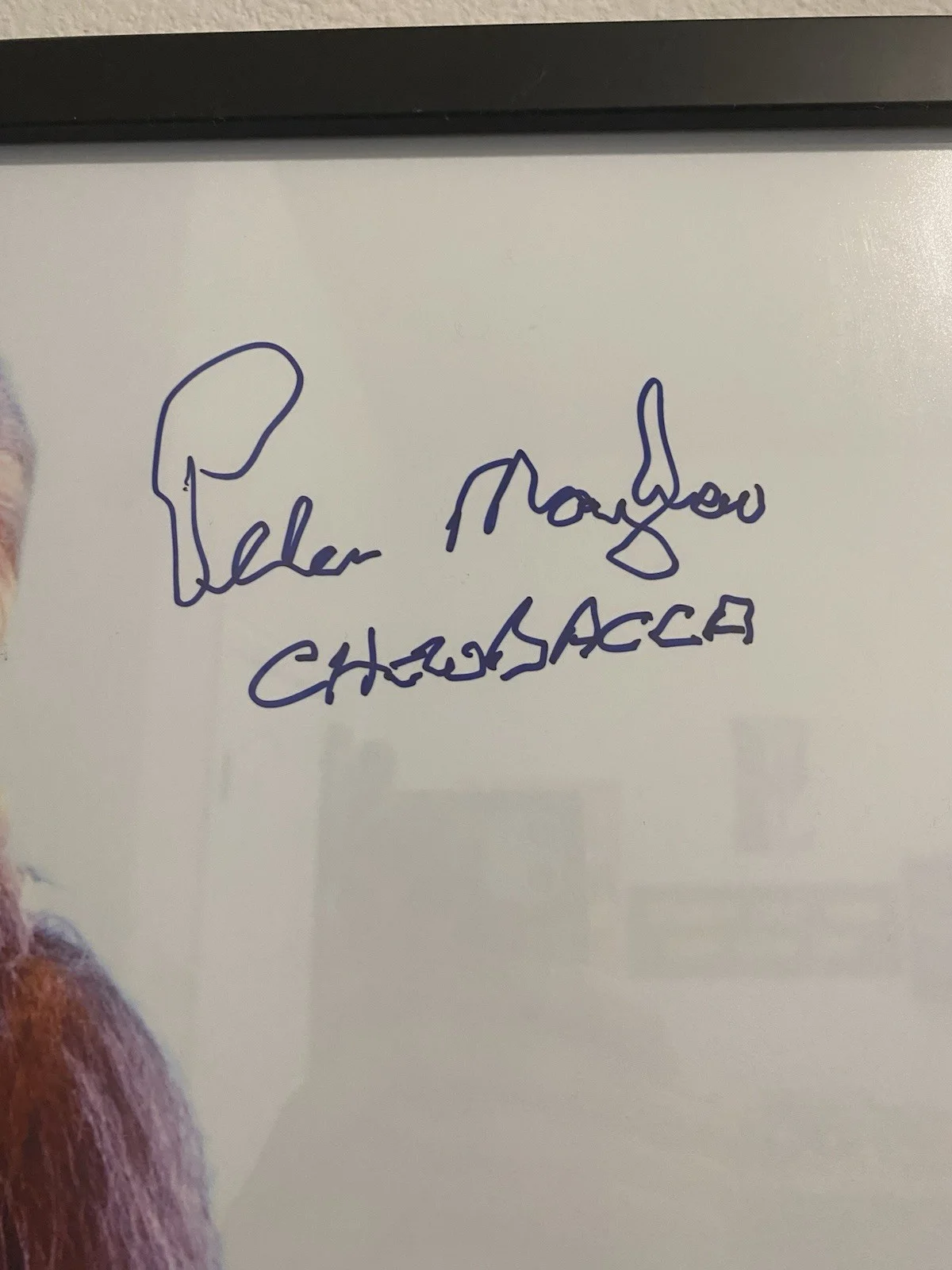 Peter Mahew — Autographed Peter Mahew Chewbacca Star Wars Photo, image 4