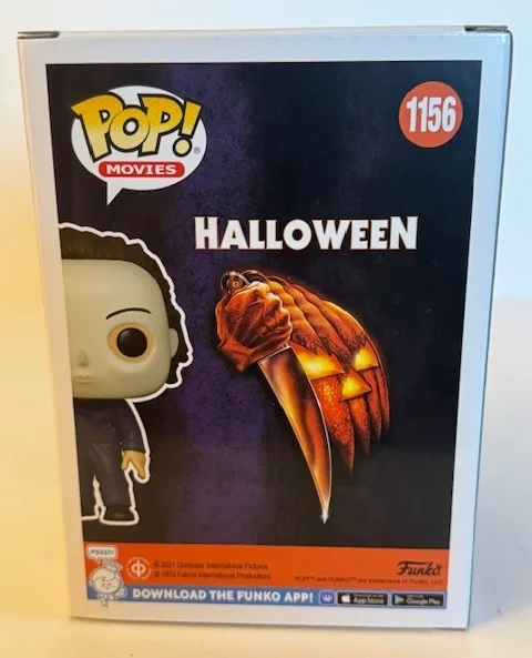 BRAD LOREE — Brad Loree signed Michael Myers Halloween Resurrection Funko POP #1156 OCCM COA, изображение 3