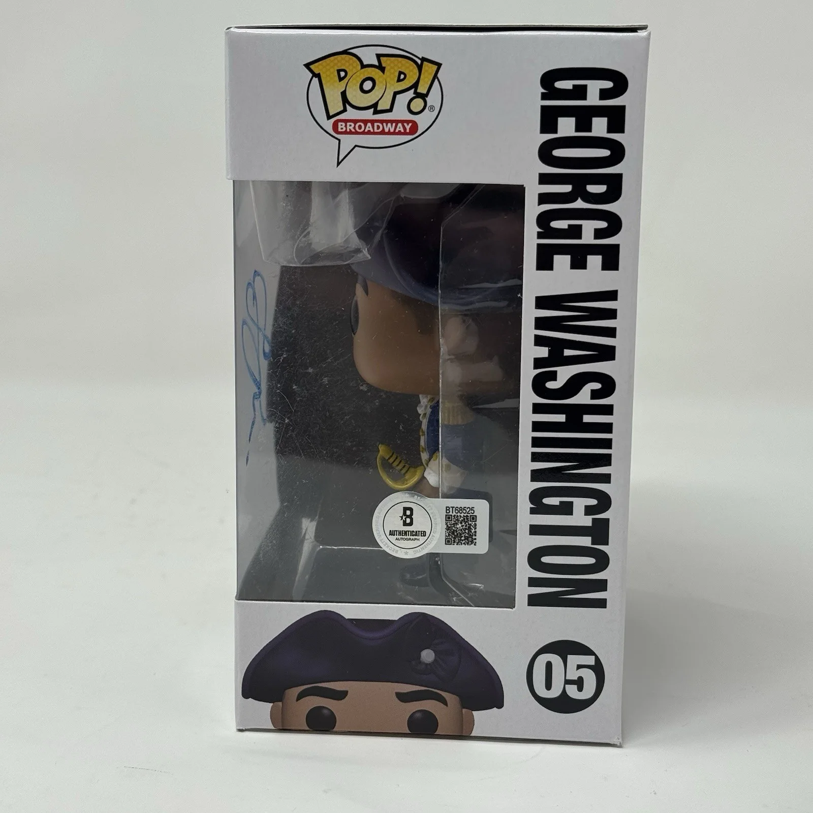 Christopher Jackson — Christopher Jackson Signed Hamilton George Washington Funko Pop #05 Beckett COA, изображение 4