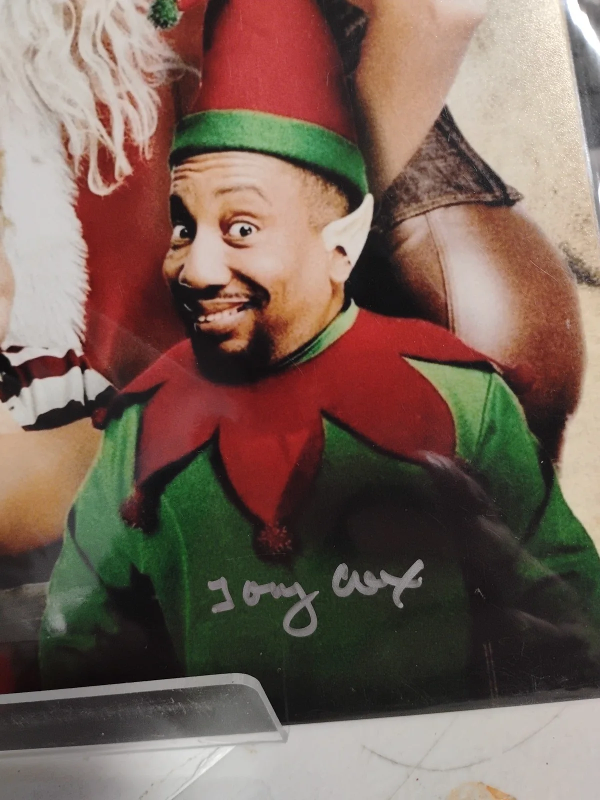 billy bob thornton, tony cox — BAD SANTA Tony Cox Signed 8x10 Photo BECKETT COA, image 3