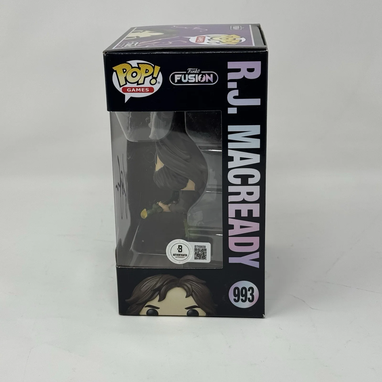 Kurt Russell — Kurt Russell Signed The Thing R.J. MacReady Funko Pop Autograph #993 Beckett COA, изображение 5