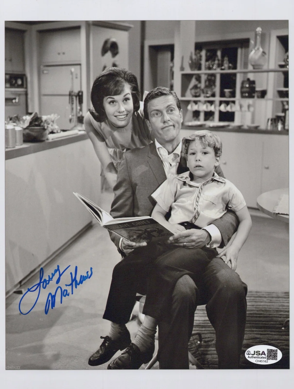 Larry Matthews — LARRY MATTHEWS Signed DICK VAN DYKE SHOW 8x10 Photo RITCHIE Autograph JSA COA