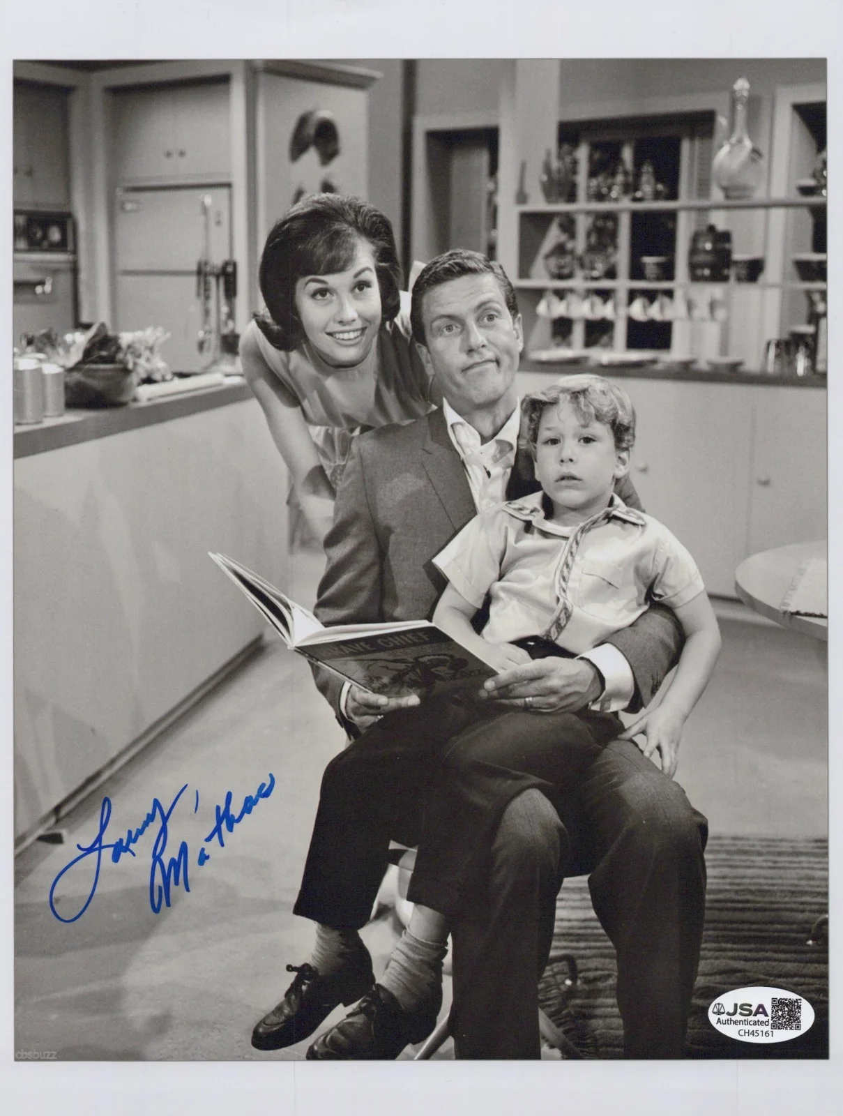 Larry Matthews — LARRY MATTHEWS Signed DICK VAN DYKE SHOW 8x10 Photo RITCHIE Autograph JSA COA