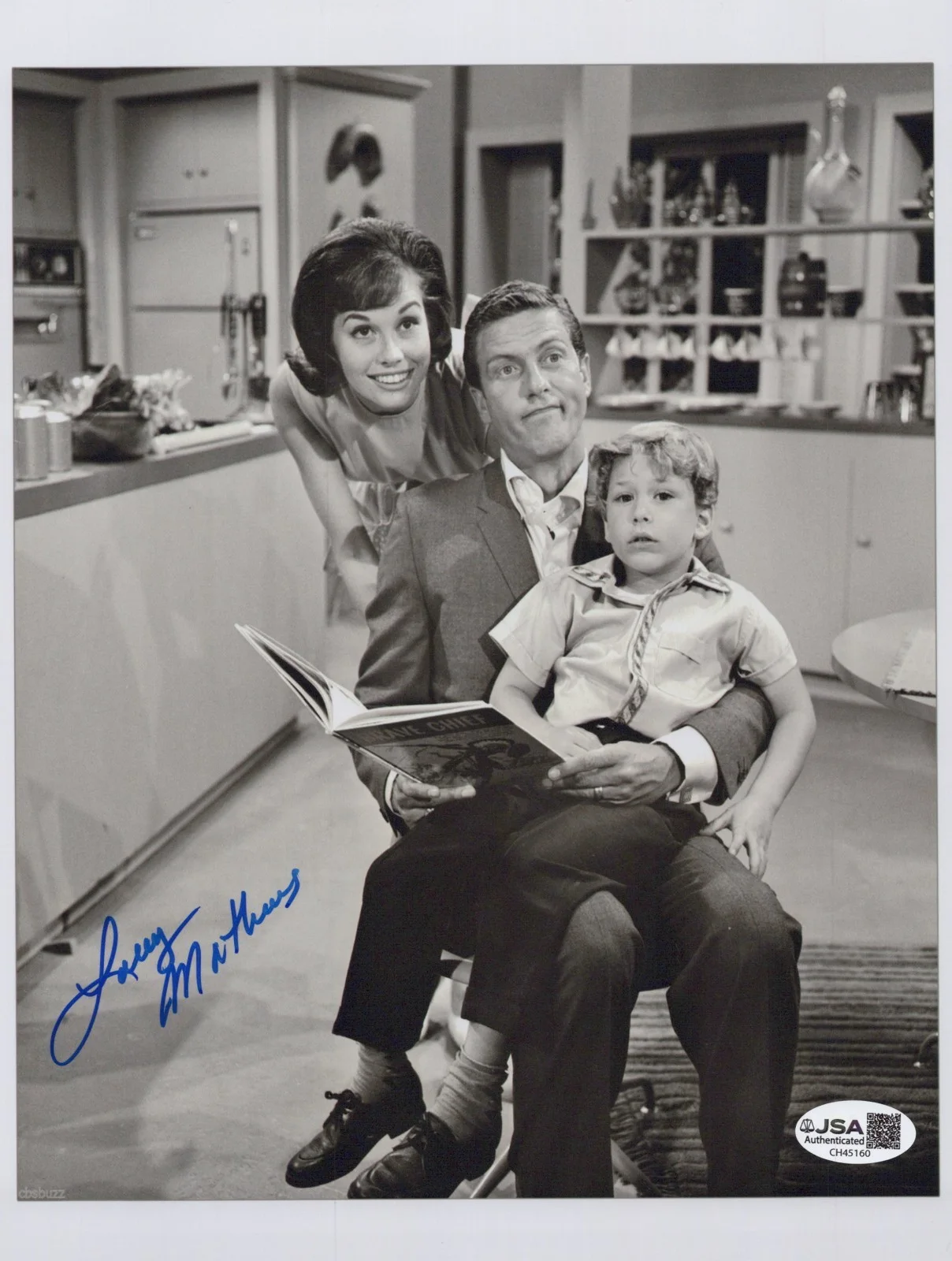 Larry Matthews — LARRY MATTHEWS Signed DICK VAN DYKE SHOW 8x10 Photo RITCHIE Autograph JSA COA