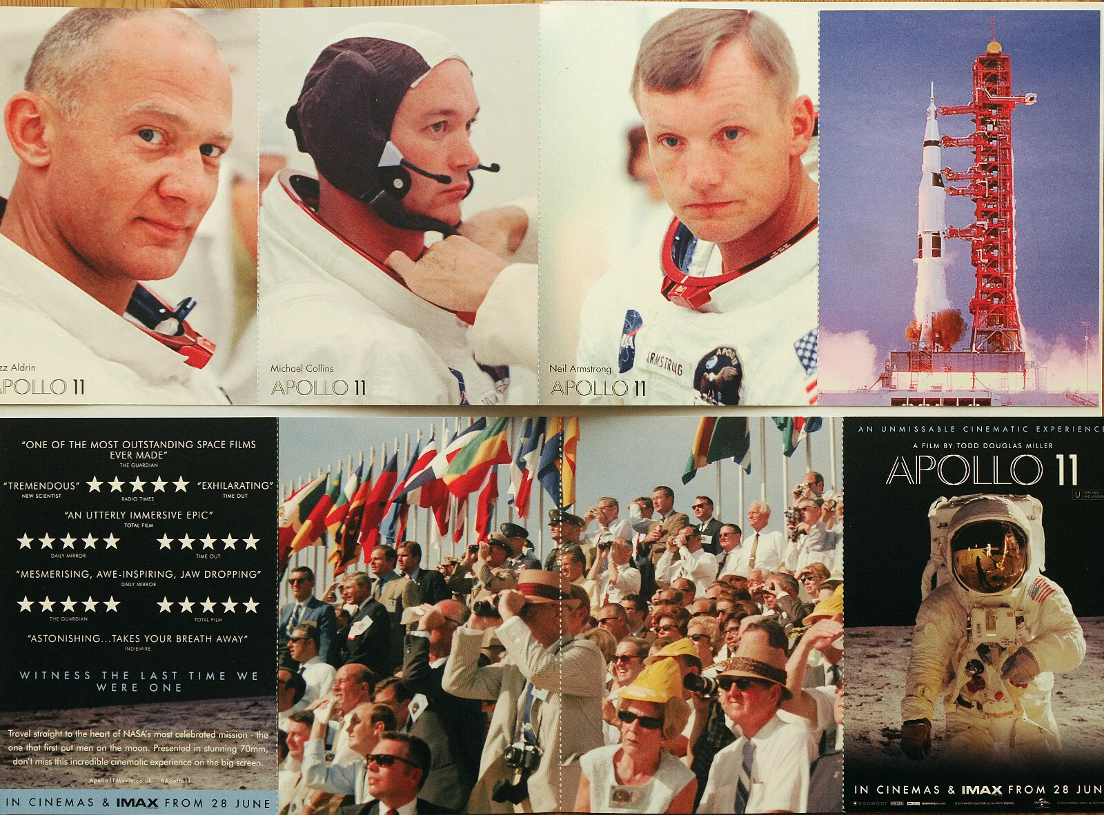 APOLLO 11 & ARMSTRONG FILM POSTCARDS - NEIL ARMSTRONG FIRST MOON LANDING, изображение 3