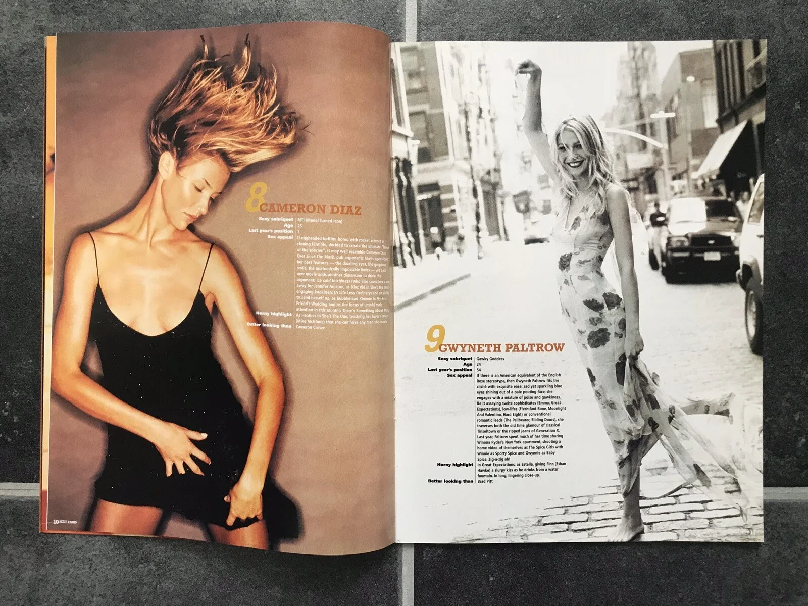 EMPIRE 100 SEXIEST Sexy Movie Photo COURTNEY COX DENISE RICHARDS CAMERON DIAZ, изображение 4