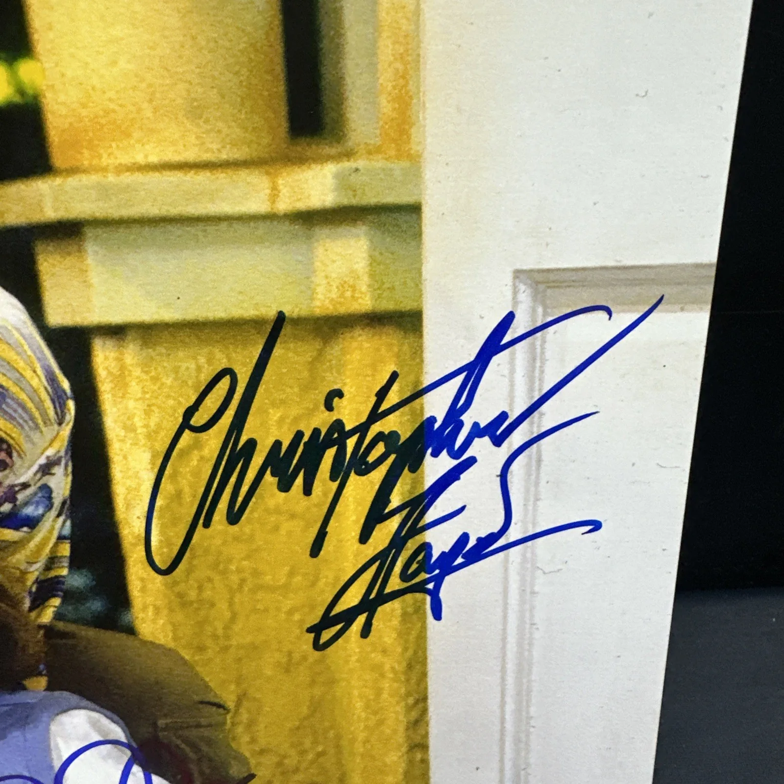 Elisabeth Shue — Elisabeth Shue Christopher Lloyd Signed 11x14 Back to the Future Photo Beckett, изображение 2