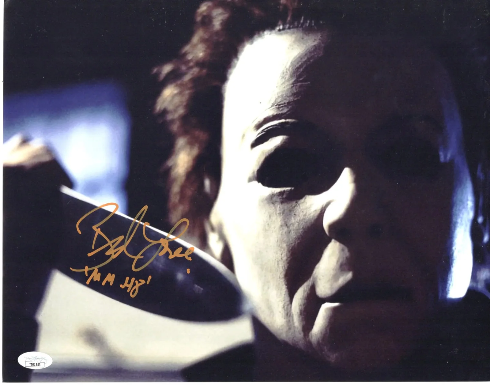 Brad Loree — Brad Loree signed 11x14 Photo Michael Myers Halloween Resurrection JSA