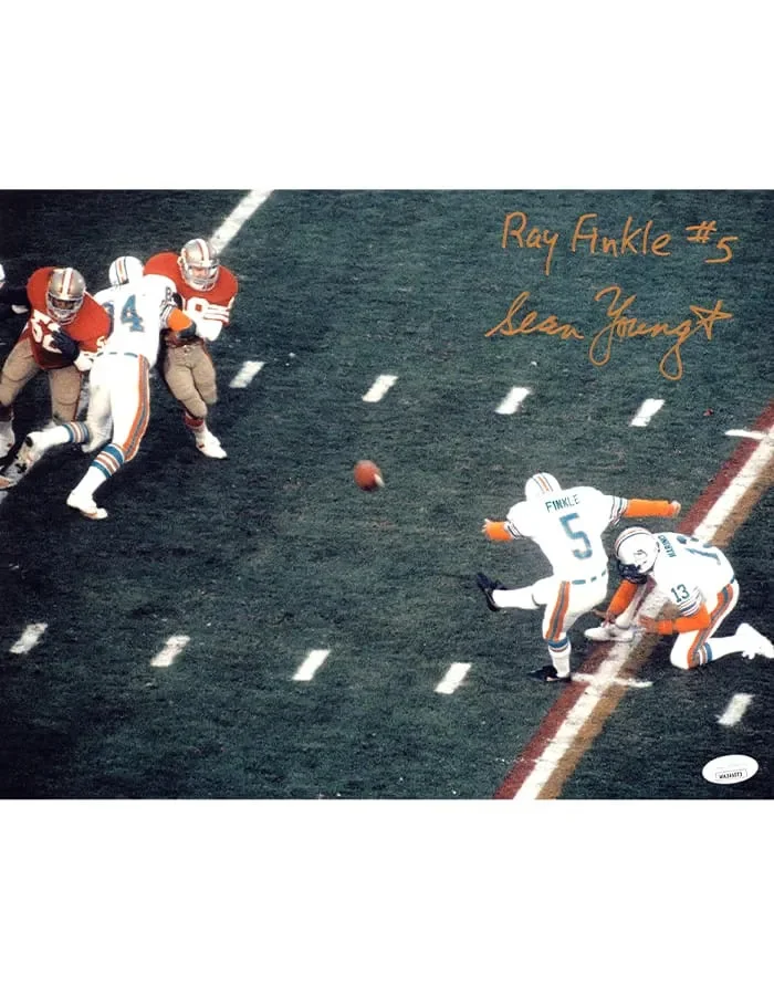 Sean Young — Sean Young signed 11x14 Photo Miami Dolphins Ray Finkle Ace Ventura JSA, изображение 2