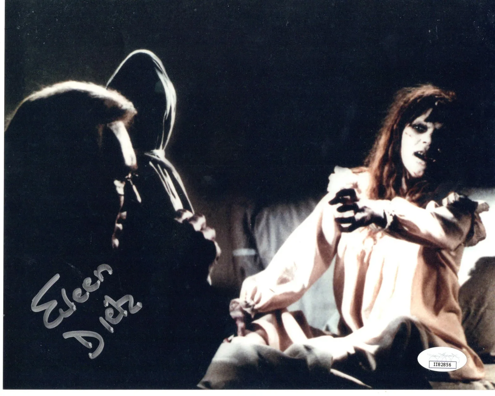 Eileen Dietz — Eileen Dietz signed 8x10 Photo Regan MacNeil - The Exorcist JSA Authentication