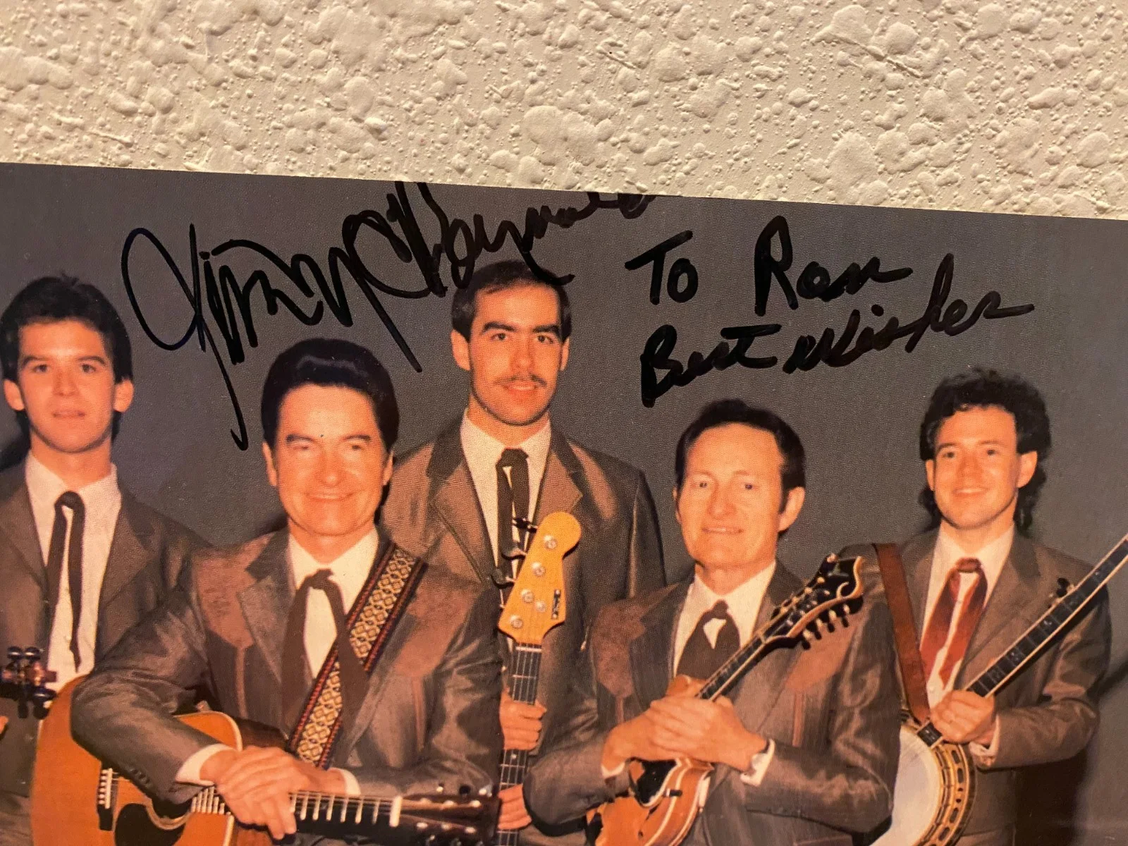 JIM & JESSE and GAIL DAVIES Original Autographs from late 1980s, image 5