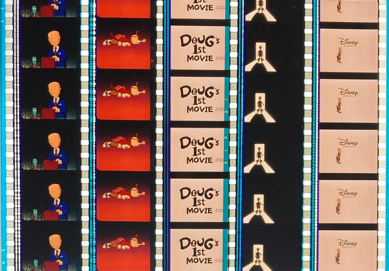 Walt Disney’s Doug's 1st Movie - 1999 - Rare Genuine 35mm Unmounted Film Cells, изображение 5