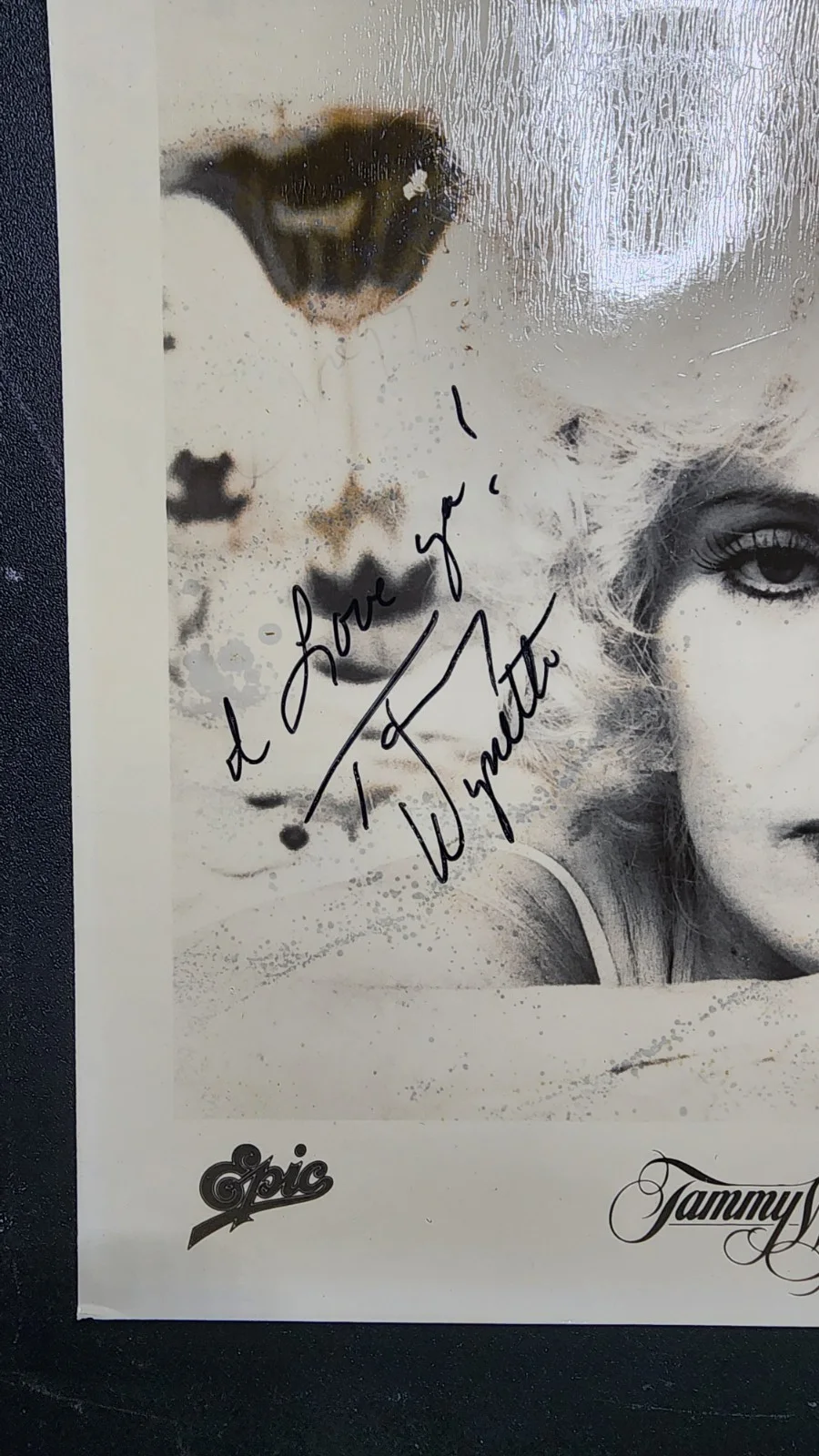 TAMMY WYNETTE SIGNED 8X10 PHOTO COUNTRY MUSIC - Epic, Penthouse, изображение 4