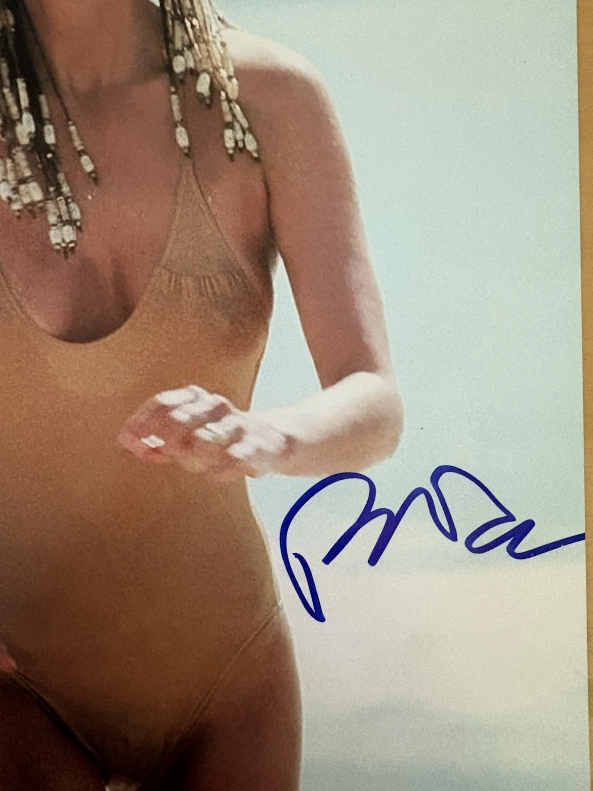 Bo Derek — Bo Derek “10” Signed 8x10 Photo - JSA COA - Classic Beach Scene 1979, изображение 2