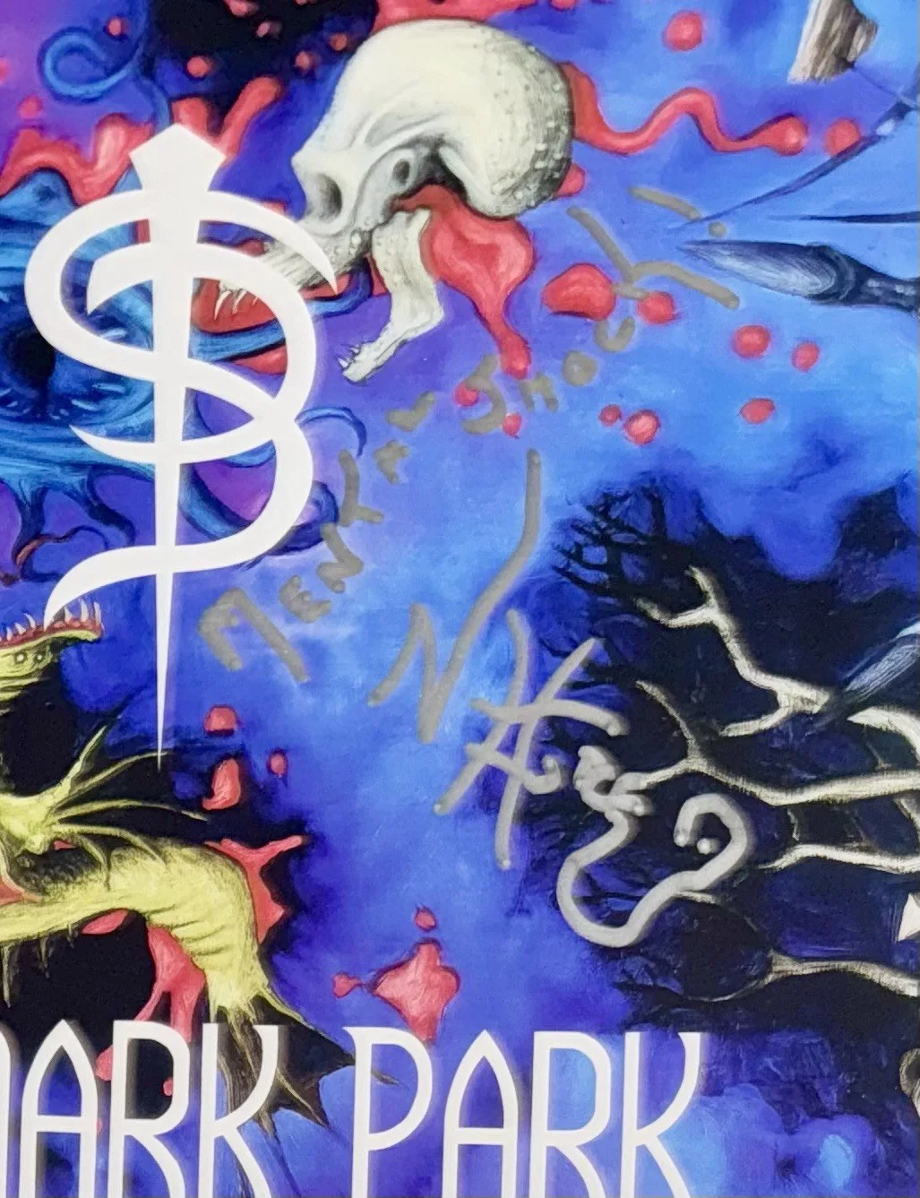NIVEK OGRE SIGNED AUTOGRAPH "SKINNY PUPPY" VINYL ALBUM LP +JSA COA W/ LYRICS., изображение 3