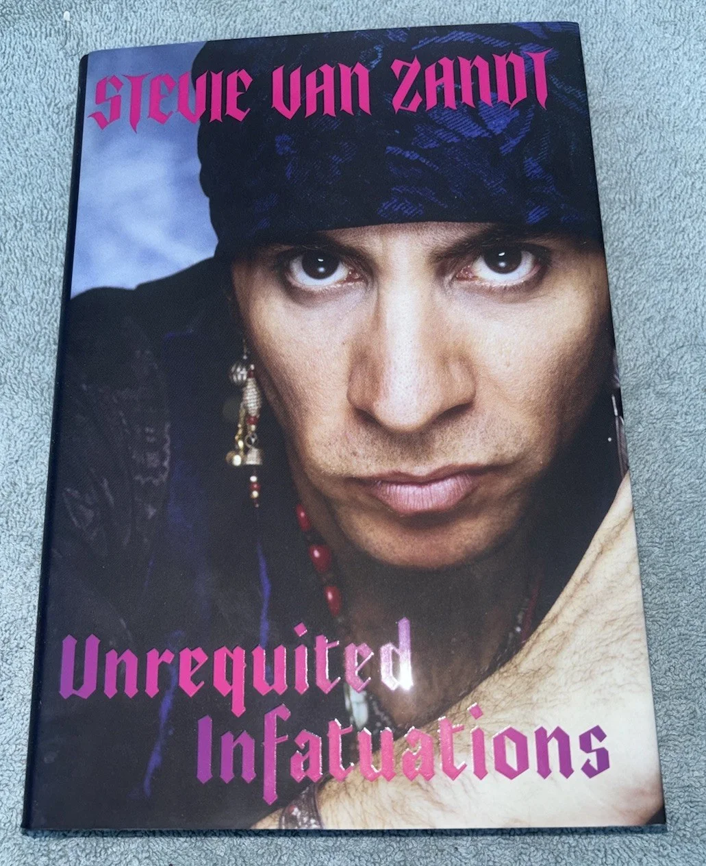 Stevie Van Zandt Signed Book, image 2