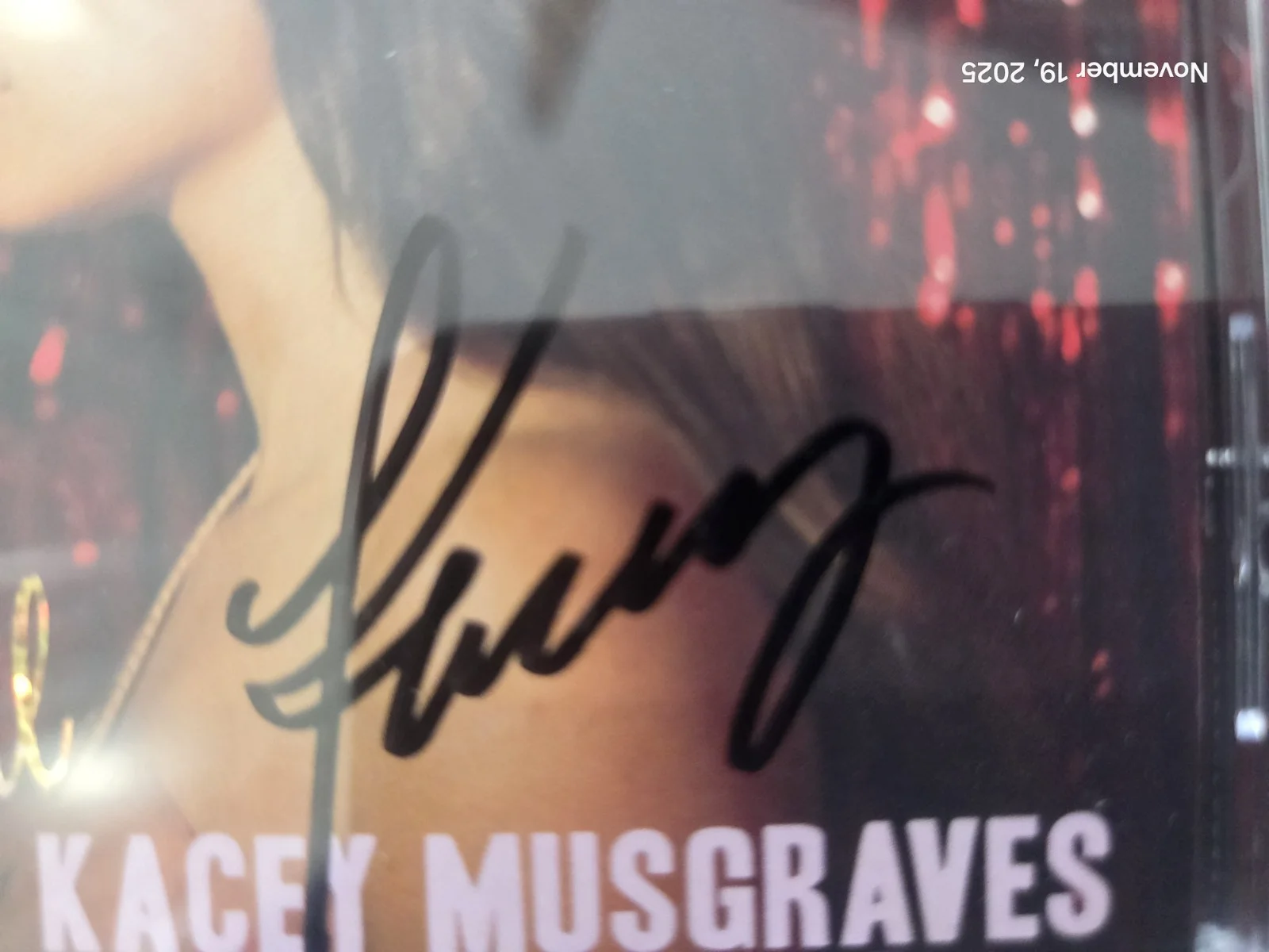 Kacey Musgraves Pageant Material 10th Anniv. Hand Signed Booklet Official Store, изображение 4