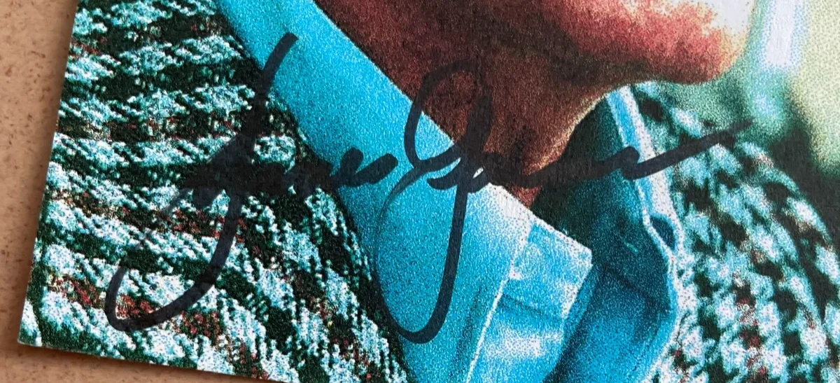 James Garner — James Garner 4x5.75 Signed Autograph Signatures Clipped Magazine Photo, image 2