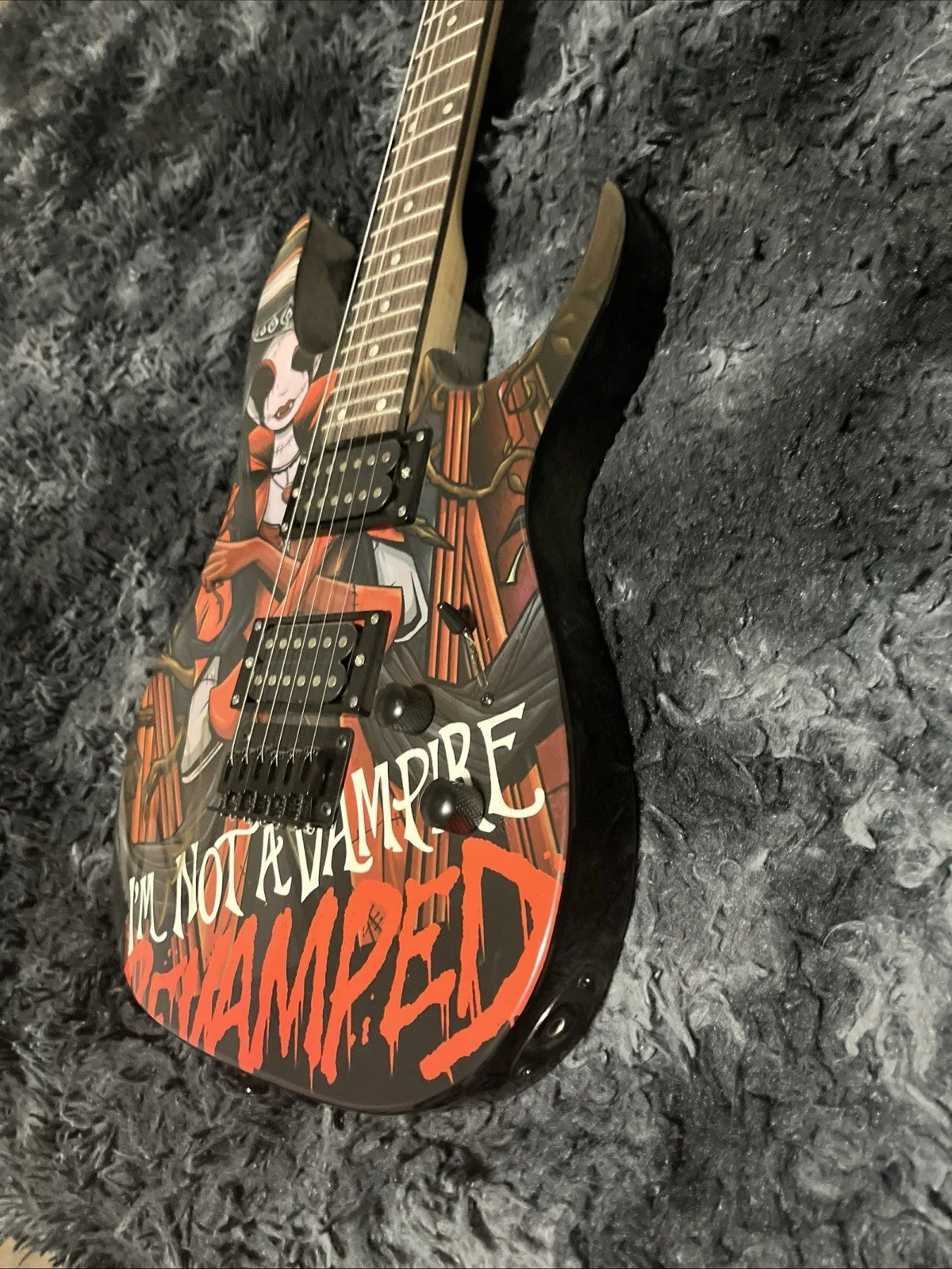 Falling In Reverse Guitar (SIGNED) Ronnie Radke, image 4