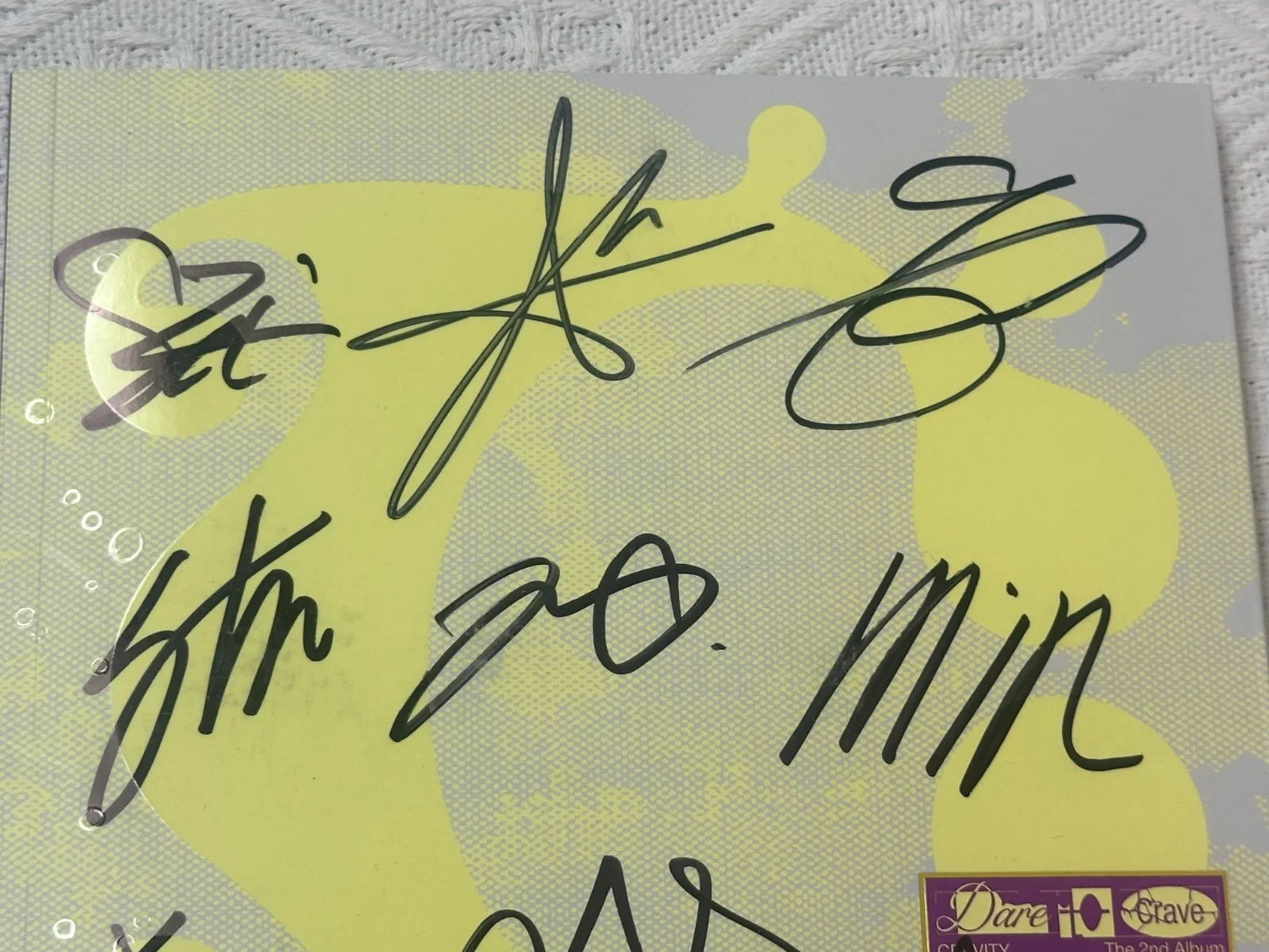 CRAVITY - ALL MEMBERS Autograph(Signed) PROMO ALBUM, image 2