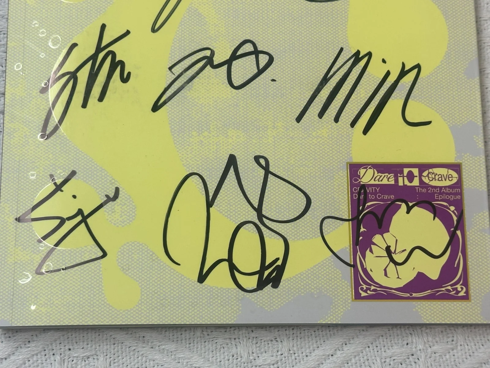 CRAVITY - ALL MEMBERS Autograph(Signed) PROMO ALBUM, image 3
