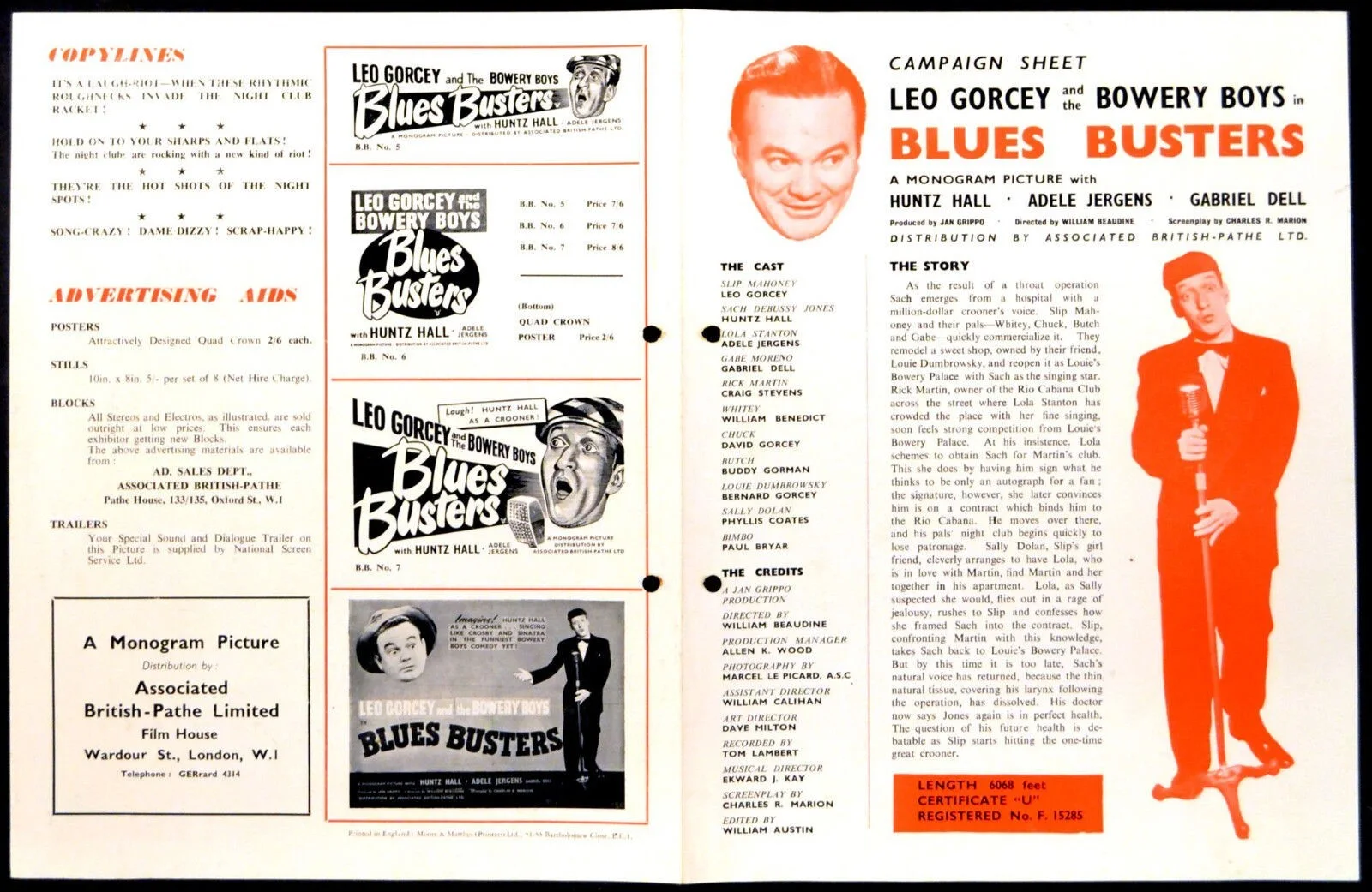 BOWERY BOYS - BLUES BUSTERS - JAIL BUSTERS - JALOPY - 7 CAMPAIGN BOOKS, image 3
