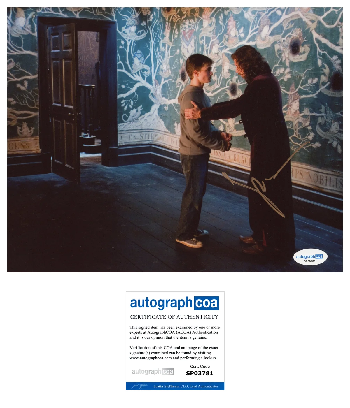 Gary Oldman Harry Potter Autographed Signed 8x10 Photo ACOA, image 2