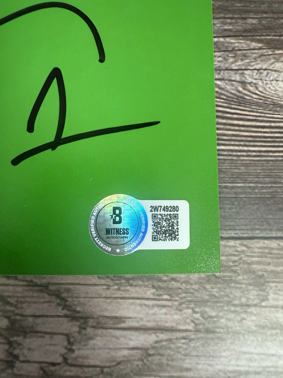 ARI LEHAM SIGNED 11X14 PHOTO FRIDAY THE 13TH NINTENDO JASON BECKETT COA 2W749280, изображение 3
