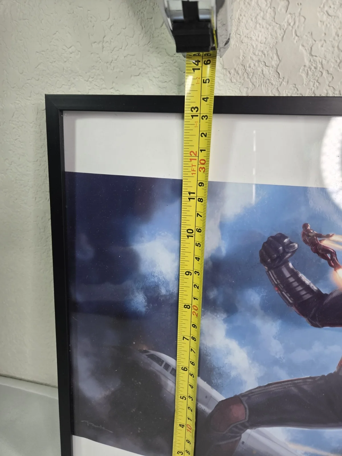 Paul Rudd — Paul Rudd Signed Autographed Ant Man Poster With Frame 19 X 13, image 3