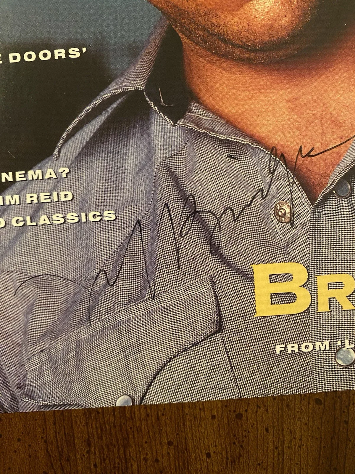 Jeff Bridges — Jeff Bridges Signed Autographed American Film Magazine w COA Last Picture Show, изображение 2