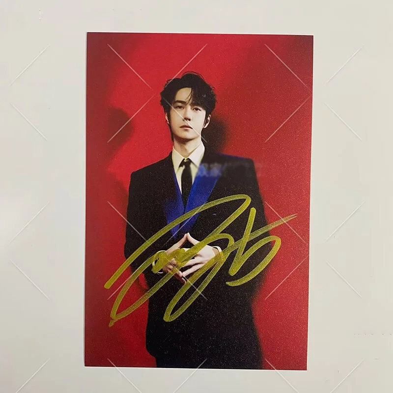 Wang Yibo 王一博 Autographed Signed Photo Collection New, image 2