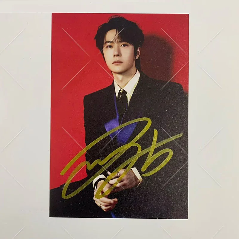 Wang Yibo 王一博 Autographed Signed Photo Collection New, image 3