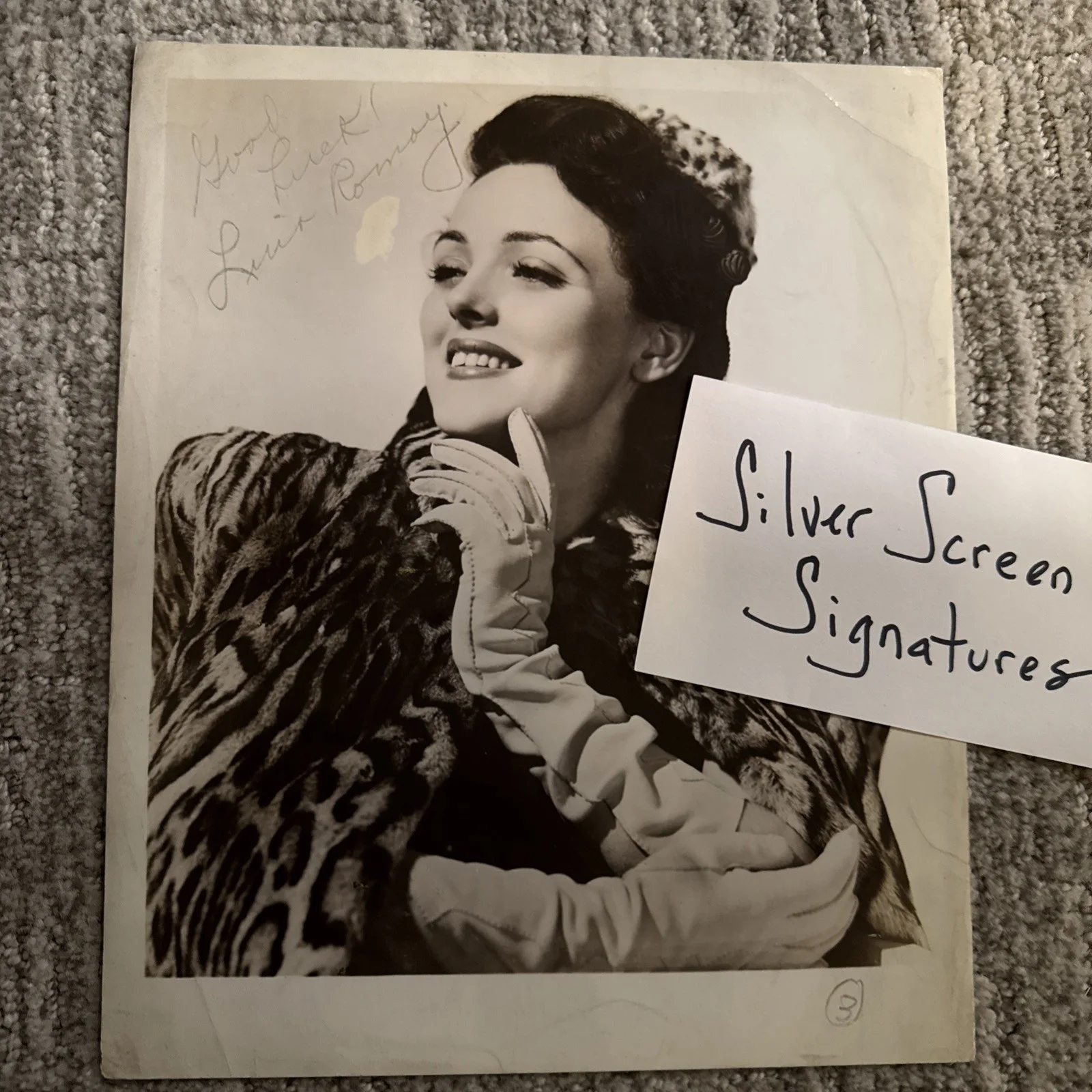 Lina Romay PHOTO Autograph COA JSA Signed 8x10 Vintage Original, image 2