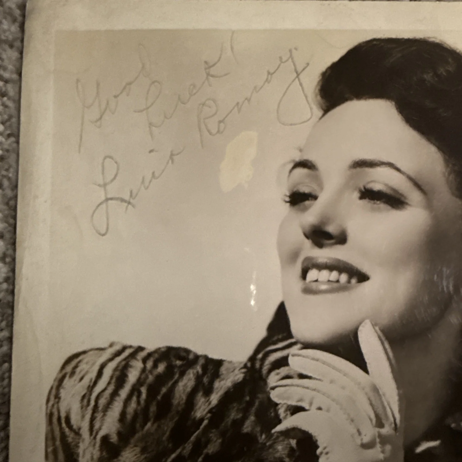Lina Romay PHOTO Autograph COA JSA Signed 8x10 Vintage Original, image 3