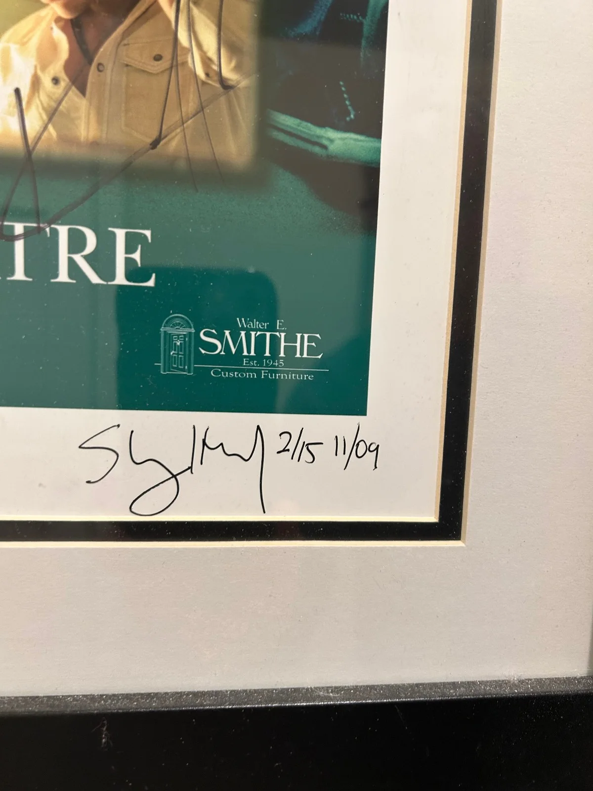 The Fray Signed and Framed Poster w/Colbie Caillat & Kris Allen, изображение 2