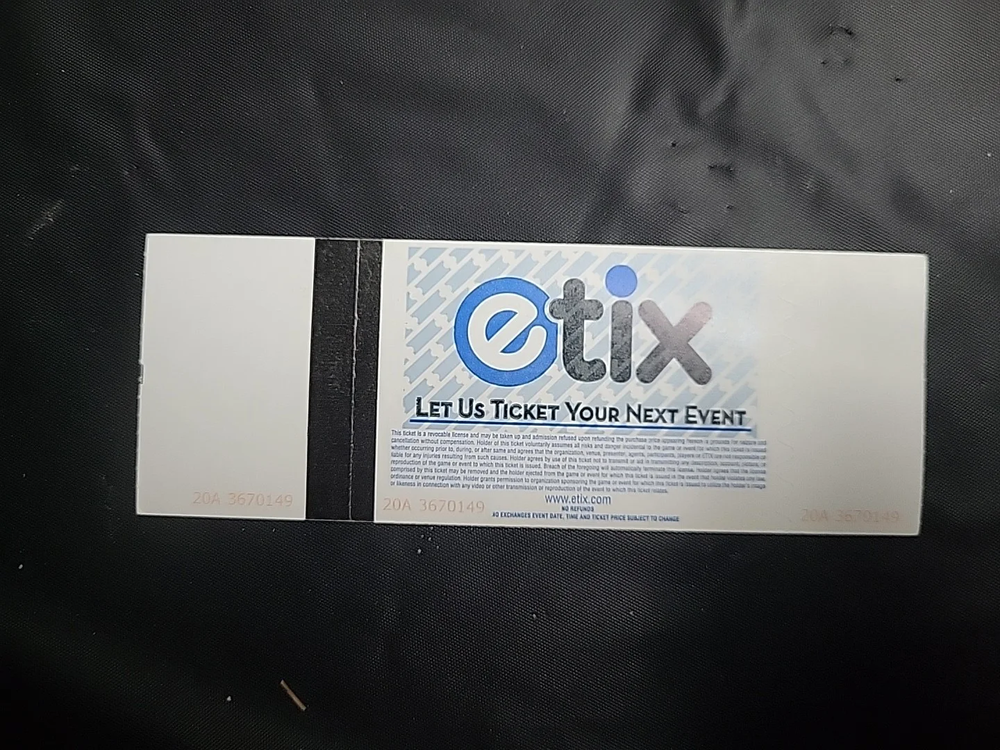 Signed Autographed Hatebreed Ticket Stub November 2, 2022. Jamey And Frank!!!!!, image 2