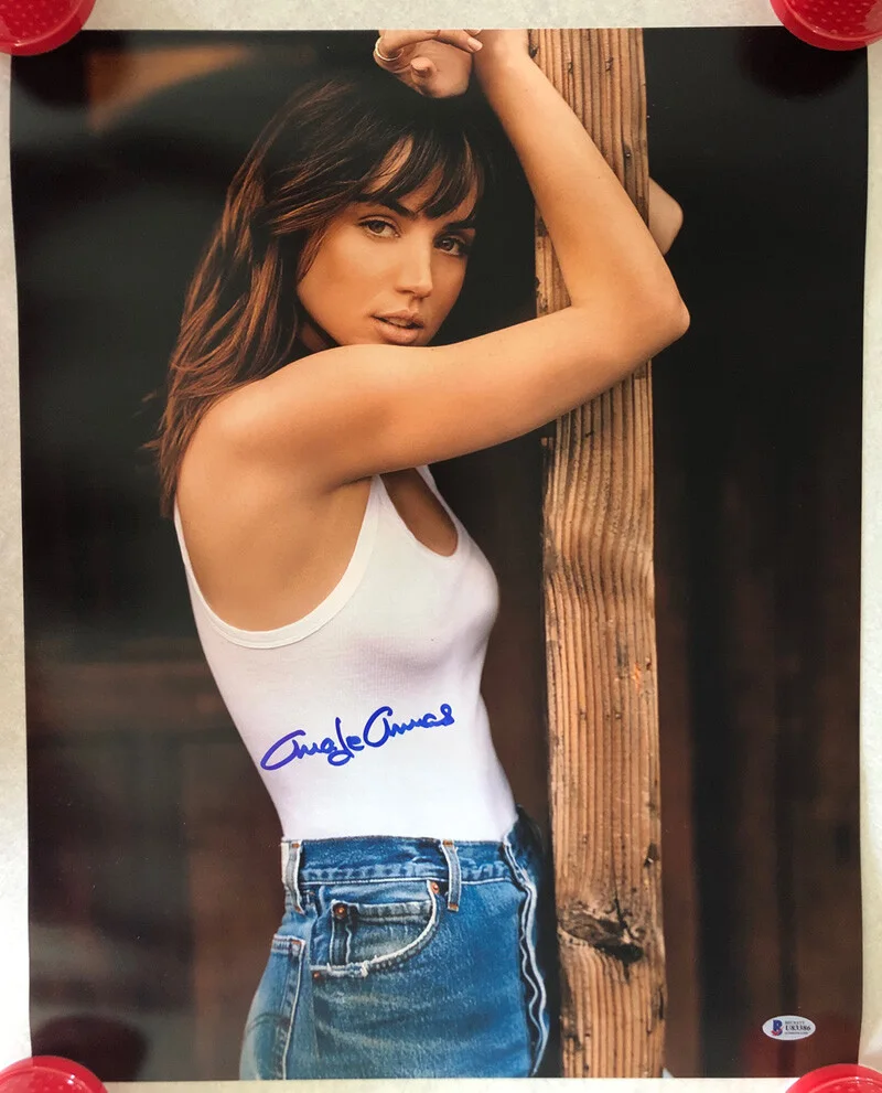 ANA DE ARMAS SIGNED AUTOGRAPHED 16x20 PHOTO VERY PRETTY SEXY RARE BECKETT BAS, изображение 2
