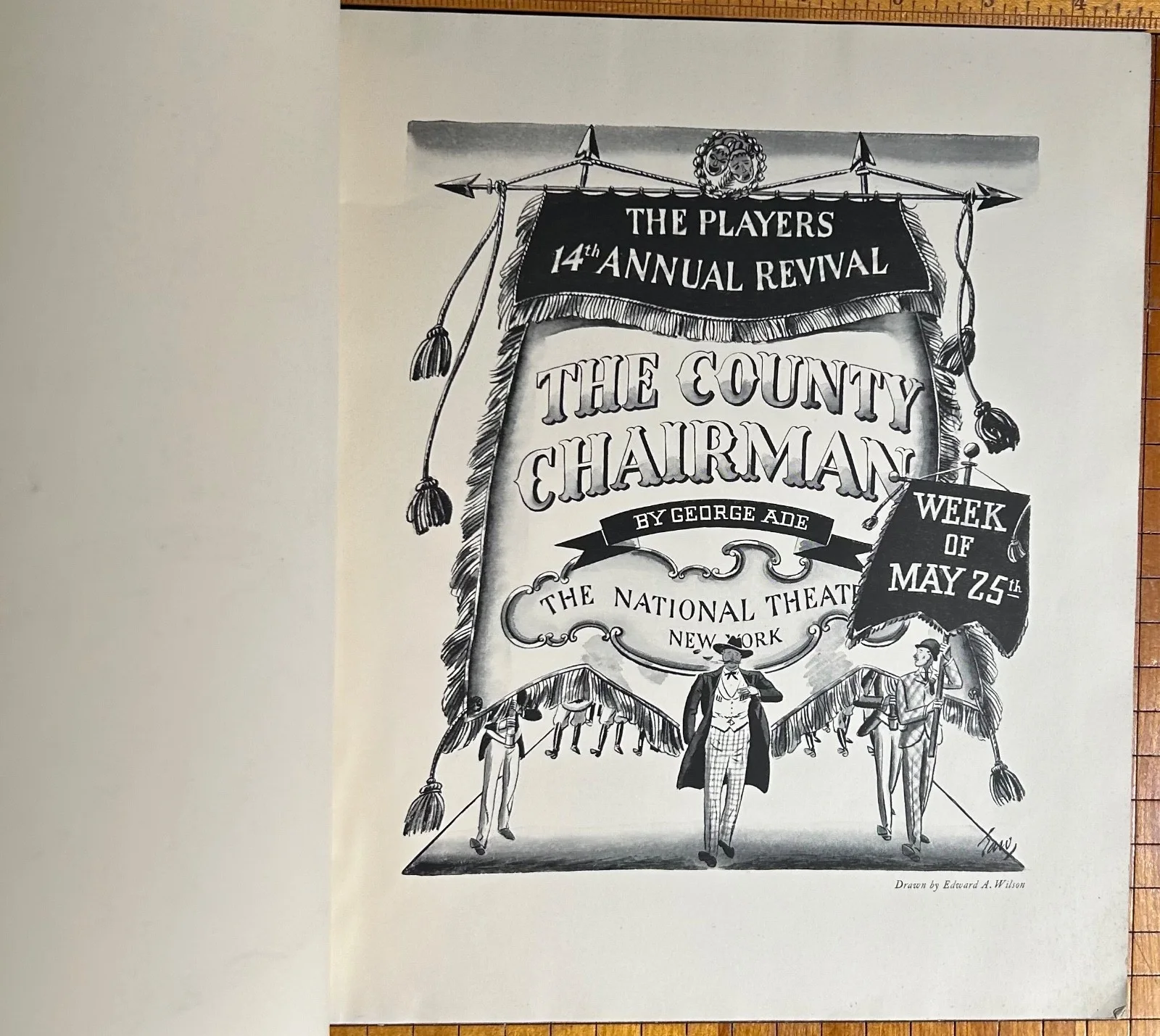 CHARLES COBURN—SIGNED George Ade’s The Country Chairman—Norman Rockwell Cover, изображение 5