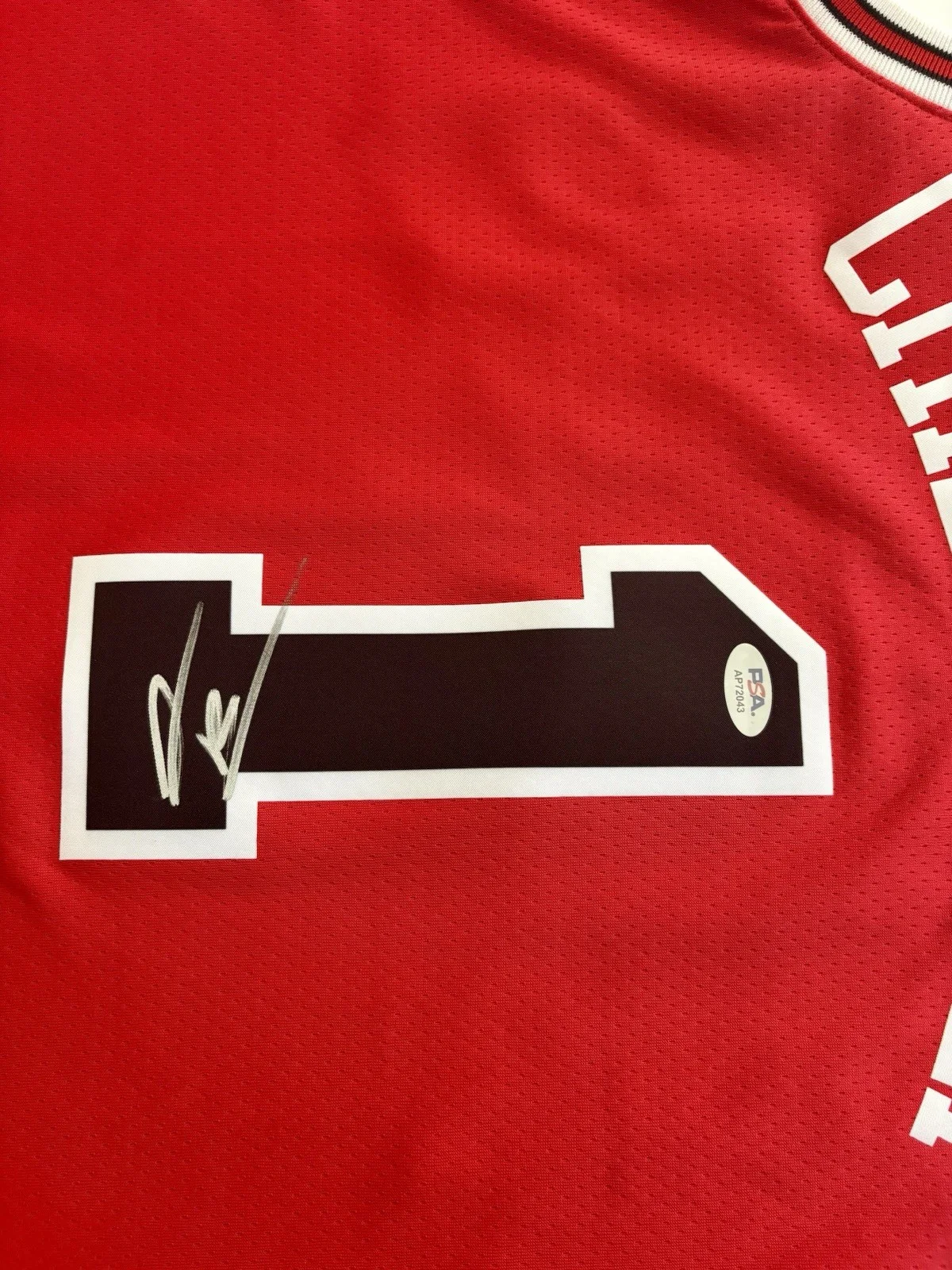 Chief Keef Signed OFFICIAL Nike Chicago Bulls Jersey PSA DNA Sosa RARE GRAIL, image 2