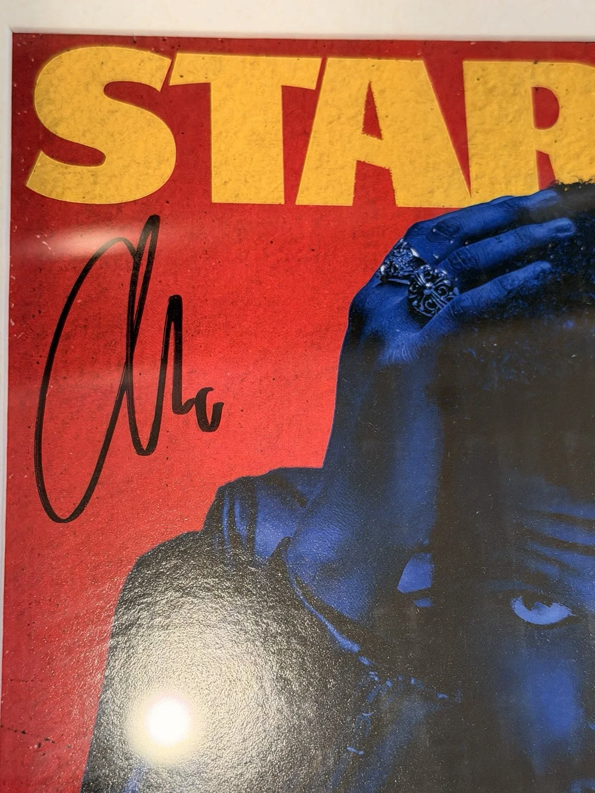 The Weeknd Starboy Original Signed Framed 8x10 Photo - JSA Authenticated, image 3