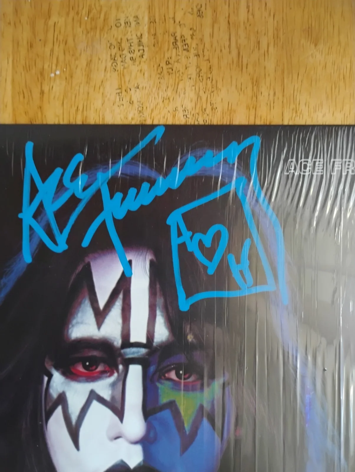 Ace Frehley Signed Solo album, image 2