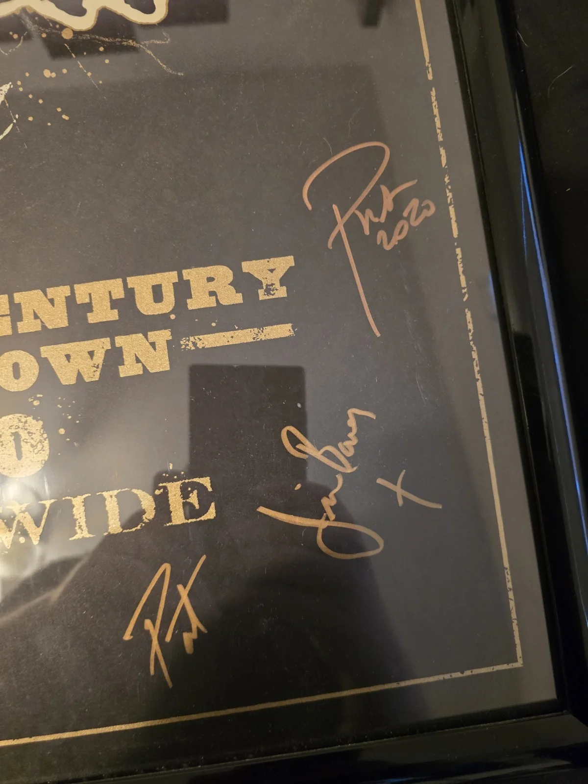 DOWN- Band Signed Nola 25th Anniversary Worldwide Throwdown Poster 2020, image 3