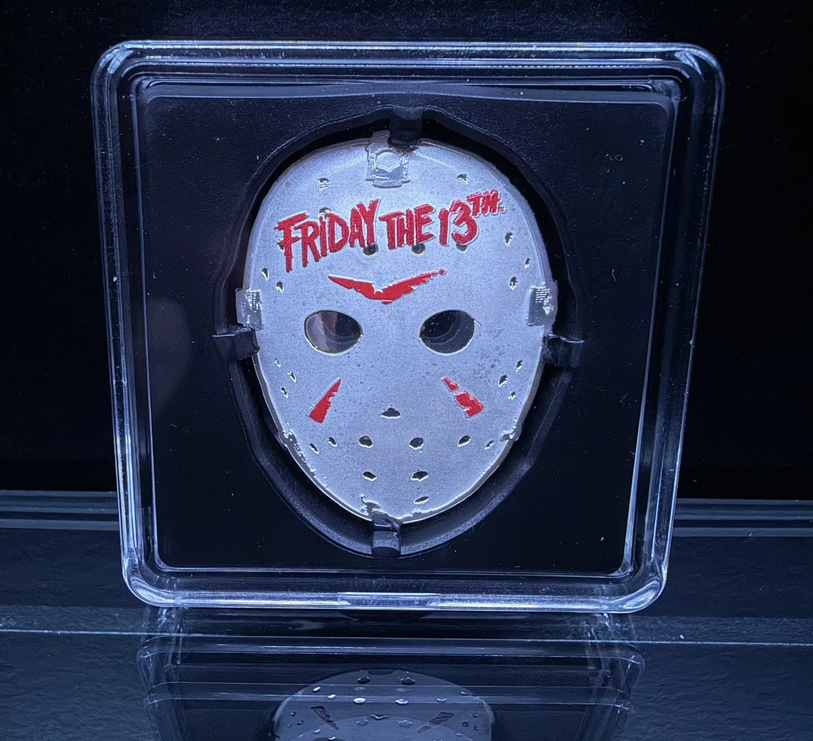 Autographed Friday the 13th 1oz Silver Collectable Coin by CJ Graham, image 2